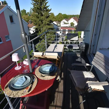 Sonniger 3 Dachterrassen Loft Naehe דירה