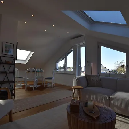Sonniger 3 Dachterrassen Loft Naehe דירה *